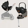 База з автокріслом Lionelo MOXIE I-SIZE SET BLACK CARBON — Photo 3