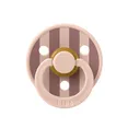 Пустушка Studio Colour Latex Round (кругла) Block – Blush / Woodchuck 6-18 міс.
