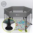 Манеж Lionelo ROEL PLUS GREY MULTICOLOR
