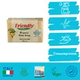 Органічне тверде мило для рук Friendly Organic без запаху 100 гр — Photo 1