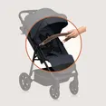 Прогулянкова коляска Lionelo IVA GREY GRAPHITE — Photo 4