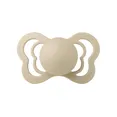 Соска пустушка BIBS Couture Silicone Anatomical (анатомічна) – Vanilla/Olive (2 в упаковці) 6міс.+ — Photo 4