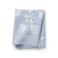 Плед Elodie Details Jacquard Blanket Blueberry Blue — Photo 3