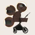 Універсальна коляска 3 в 1 Lionelo MIKA PLUS 3IN1 MOCHA MOUSSE — Photo 2