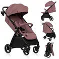 Прогулянкова коляска Lionelo INGRID PINK MUAVE