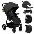 Прогулянкова коляска Lionelo MIRA GREY GRAPHITE — Photo 1