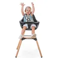 Стілець для годування Childhome Evolu 2 з бампером natural/anthracite, арт. CHEVOCHNA — Photo 10