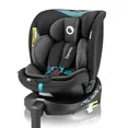 Дитяче автокрісло Lionelo NAVY I-SIZE BLACK TURQUOISE