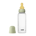 Дитяча пляшечка BIBS Baby Bottle Round Latex 270 мл Medium Flow (середній потік) Sage