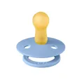 Соска пустушка BIBS Colour Latex Round (кругла) – Sky Blue 0-6 міс.