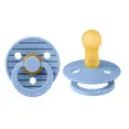 Пустушка Studio Colour Latex Round (кругла) Pin – Sky Blue 6-18 міс.