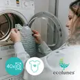 Гіпоалергенний рідкий органічний гель для прання дитячого одягу без запаху, Ecolunes,2000 мл — Photo 7