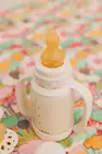 Кришка дитячої пляшечки BIBS Boheme Baby Bottle Cap Ivory — Photo 2