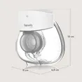 Молоковідсмоктувач Lionelo FIDI FREE LUMI WHITE NATURAL — Photo 4