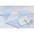 Рушник з капюшоном Childhome 80x80 flower blue, арт. CCBCMBF — Photo 4