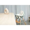 Стілець для годування Childhome Evolu 2 з бампером natural/mint — Photo 14