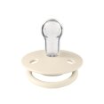 Соска пустушка BIBS De Lux Silicone Round (кругла) – Ivory 0-36 міс.