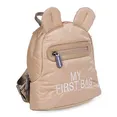 Рюкзак дитячий Childhome My first bag puffered beige, арт. CWKIDBPBE — Photo 1