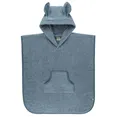 Рушник пончо з капюшоном BIBS Kangaroo Poncho Toddler Petrol