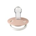 Соска пустушка BIBS De Lux Silicone Round (кругла) – Blush GLOW (світиться в темряві) 0-36 міс.