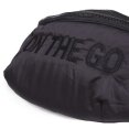 Сумка через плече Childhome Banana bag puffered black — Photo 3