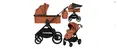 Універсальна коляска 2 в 1 Lionelo MIKA PLUS 2IN1 BROWN RUST — Photo 2