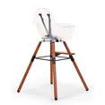 Стілець для годування Childhome Evolu 2 з бампером nut/frosted, арт. CHEVOCHFR — Photo 14