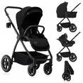 Універсальна коляска 3 в 1 Lionelo MERIL 3IN1 BLACK ONYX