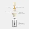 Дитяча пляшечка BIBS Baby Bottle Round Silicone 150 мл Slow Flow (повільний поток) Sage — Photo 2