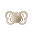 Соска пустушка BIBS Couture Latex Anatomical (анатомічна) – Vanilla/Peach (2 в упаковці) 0-6 міс. — Photo 3