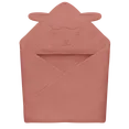 Рушник Lionelo MUSLIN HOODED TOWEL RED CORAL — Photo 1
