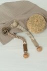 Тримач для пустушки BIBS Pacifier Clip Braided Ivory — Photo 6