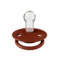 Соска пустушка BIBS De Lux Silicone Round (кругла) – Rust 0-36 міс.