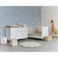 Корзина для іграшок Childhome Flower 30x30x30 см білий , арт. CCBAFL30 — Photo 3