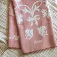 Плед Elodie Details Jacquard Blanket Mulberry Pink — Photo 4