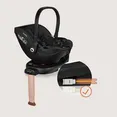 База з автокріслом Lionelo MOXIE I-SIZE SET BLACK CARBON — Photo 1