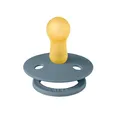 Соска пустушка BIBS Colour Latex Round (кругла) – Petrol 0-6 міс.