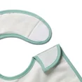 Нагрудник мусліновий м'ятний "Динозаврики" (0м+) (30 х 20 см) /"Babyono" — Photo 1