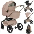 Універсальна коляска 3 в 1 Lionelo FREYA 3IN1 BEIGE SAND