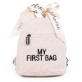 Рюкзак дитячий Childhome My first bag teddy white