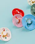 Пустушка BIBS x Moomins Colour Latex Round (кругла) Sailing – Nordic Mint (6-18 міс) — Photo 1