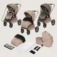 Універсальна коляска 2 в 1 Lionelo FREYA 2IN1 BEIGE SAND — Photo 4