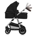 Універсальна коляска 2 в 1 Lionelo AMBER BLACK SILVER — Photo 4