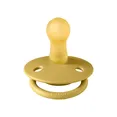 Соска пустушка BIBS De Lux Latex Round (кругла) – Mustard 6-18 міс.