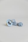 Тримач-стрічка для пустушки BIBS Pacifier Clip Ribbon Dusty Blue — Photo 7