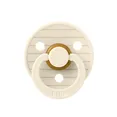 Пустушка Studio Colour Latex Round (кругла) Pin – Ivory / Vanilla Mix (2 в упаковці) 0-6 міс. — Photo 2