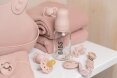 Скляна дитяча пляшечка BIBS Baby Glass Bottle повний комплект 110 мл - Blush — Photo 4