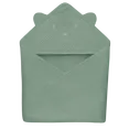 Рушник Lionelo MUSLIN HOODED TOWEL GREEN FOREST — Photo 1