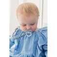 Тримач для пустушки BIBS x Liberty Pacifier Clip – Chamomile Lawn Baby Blue — Photo 2