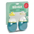 Набор из силиконового поильника BabySqueez' и контейнера для хранения Beaba - синий, арт. 912624 — Photo 12